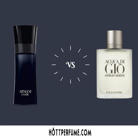 armani code vs acqua.